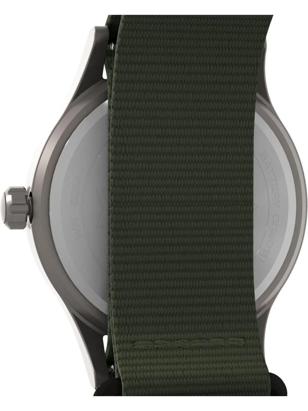 Men's Green Durable Comfortable Strap Analog Expedition Scout Luminous Watch